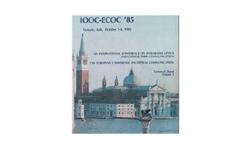 Logo ECOC 1985